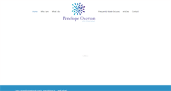 Desktop Screenshot of penelopeoverton.com